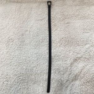 Desmo Black Leather Belt